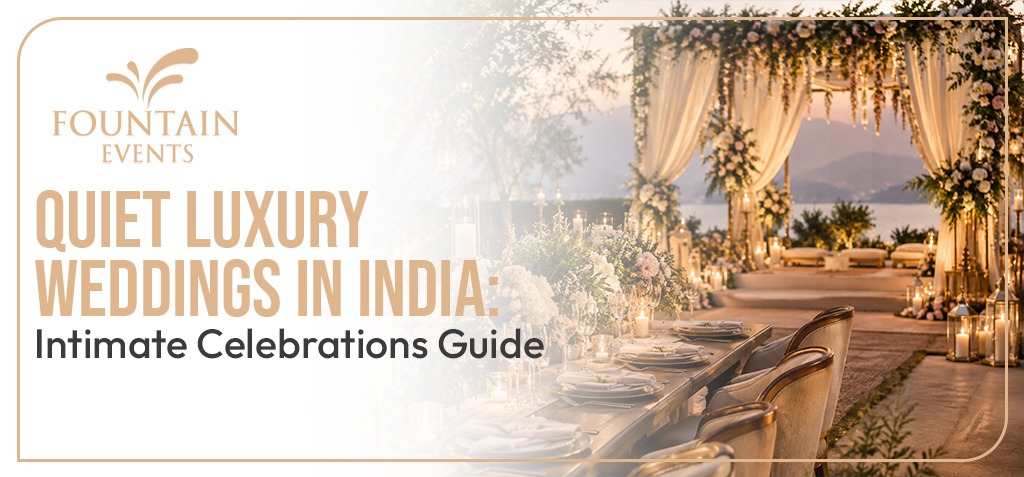 Quiet Luxury Weddings in India: Why Couples Are Choosing Intimate Celebrations in 2026